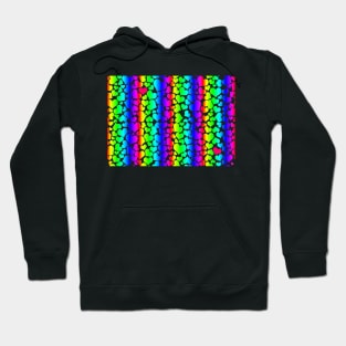 pride rainbow hearts Hoodie